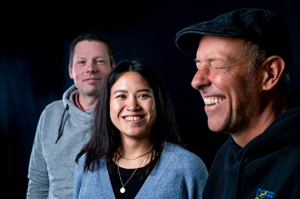 Project A Services' new management team: Stephan Schulze, Thuy Ngan Trinh, and Rainer Berak